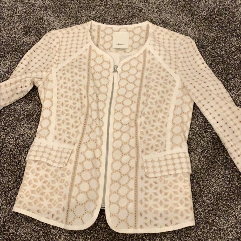 Zip up cardigan/blazer